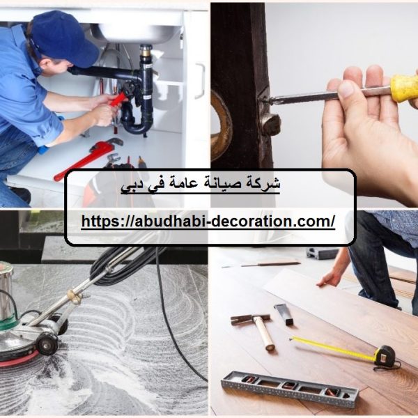 شركة صيانة عامة في دبي